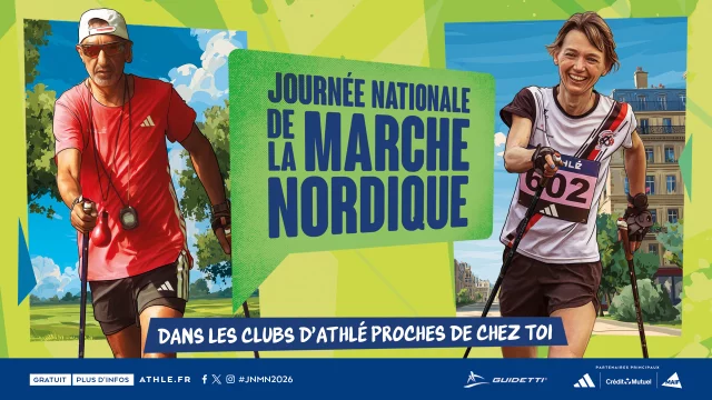Journée nationale de la marche nordique : 3 octobre de 14h à 17h 