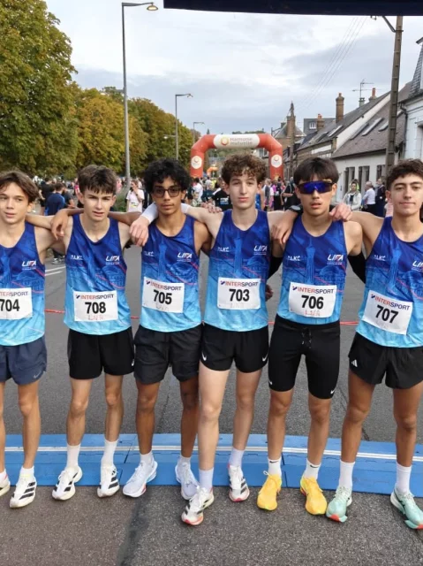 🏃‍♂️ MATCH INTER-LIGUES 5 km & 10 km U18/U20🏃‍♀️ 📍 Évreux (27) | Dimanche 11 octobre 2026: Lina et Bilal.