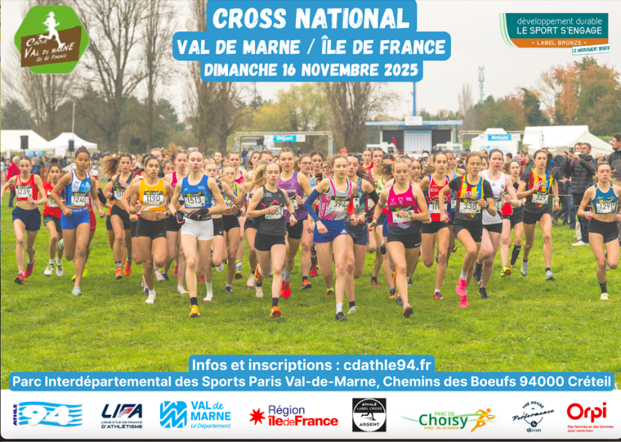 Cross National du Val de Marne 2025